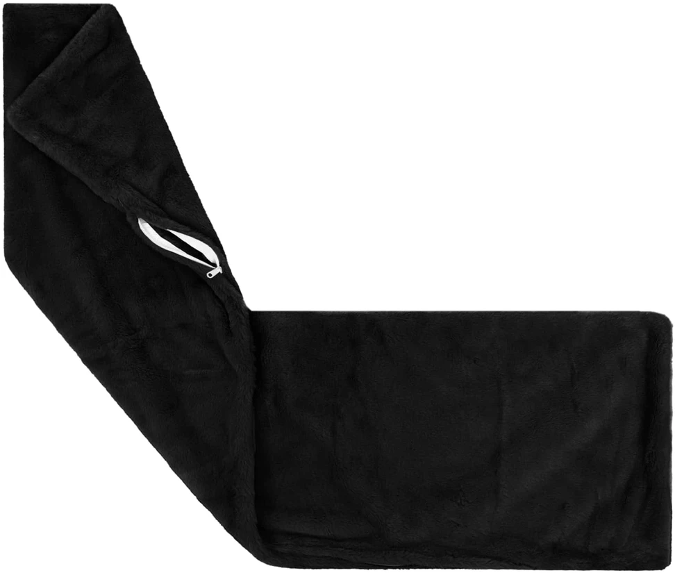 Pagalvėlės užvalkalas 2 vnt. HEERLEN Juoda 40 x 145 cm