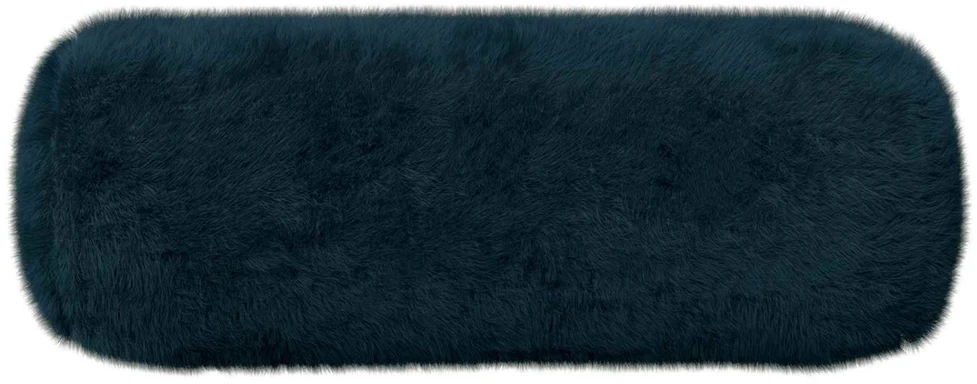 Pagalvėlės užvalkalas 2 vnt. HEERLEN Jūrinė mėlyna Ø 15 x 40 cm
