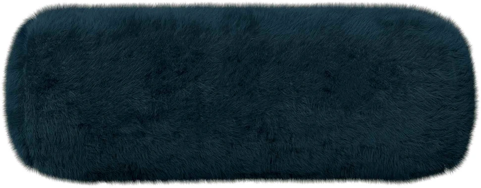 Pagalvėlės užvalkalas 2 vnt. HEERLEN Jūrinė mėlyna Ø 15 x 40 cm