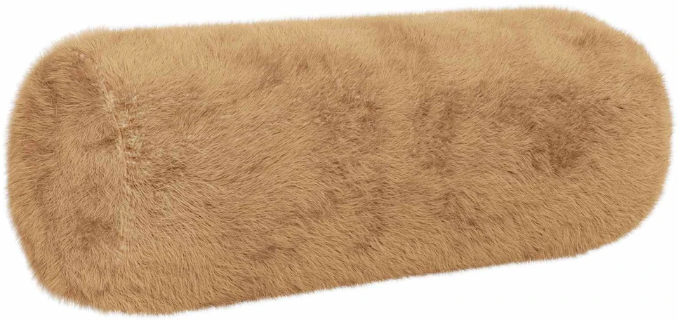 Pagalvėlės užvalkalas 2 vnt. HEERLEN Taupe Ø 15 x 40 cm