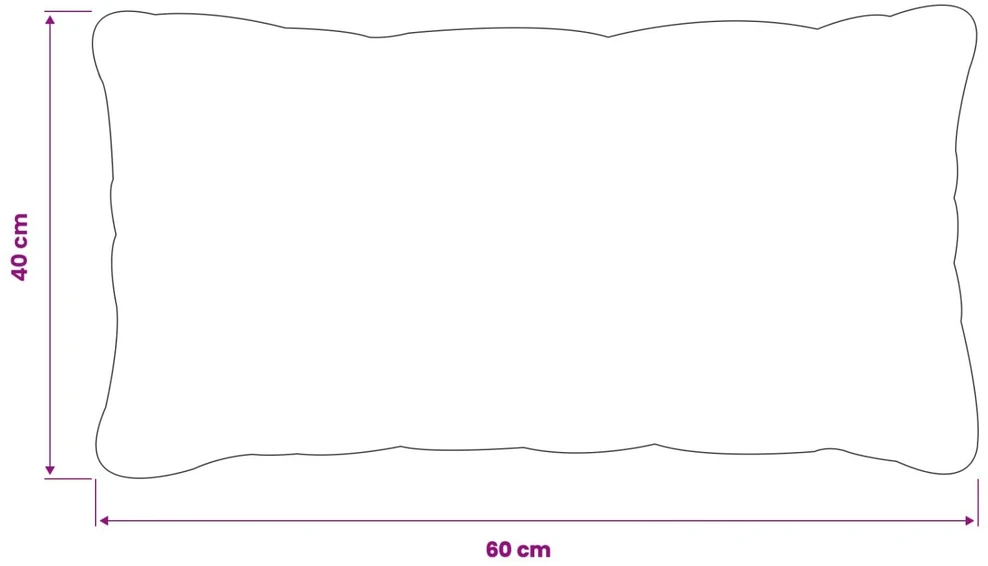 Pagalvėlės užvalkalas 2 vnt. HEERLEN Taupe 40 x 60 cm