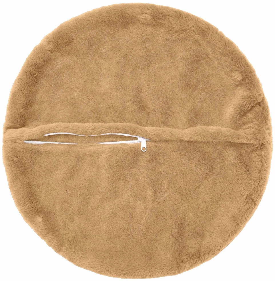 Pagalvėlės užvalkalas 2 vnt. HEERLEN Taupe Ø 40 cm