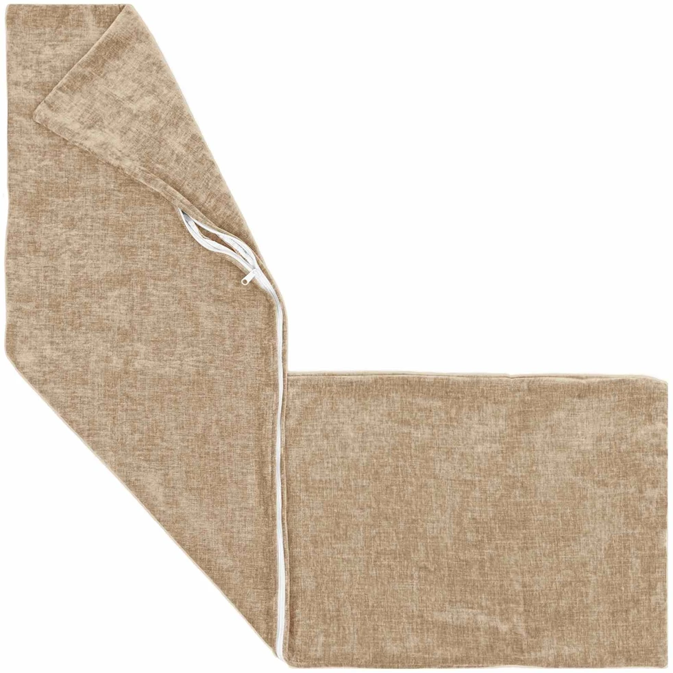 Pagalvėlės užvalkalas 2 vnt. HEERLEN Taupe 40 x 145 cm