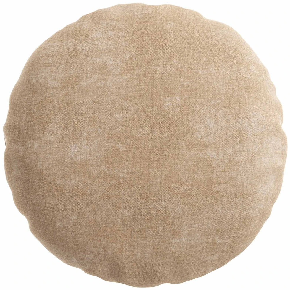Pagalvėlės užvalkalas 2 vnt. HEERLEN Taupe Ø 40 cm