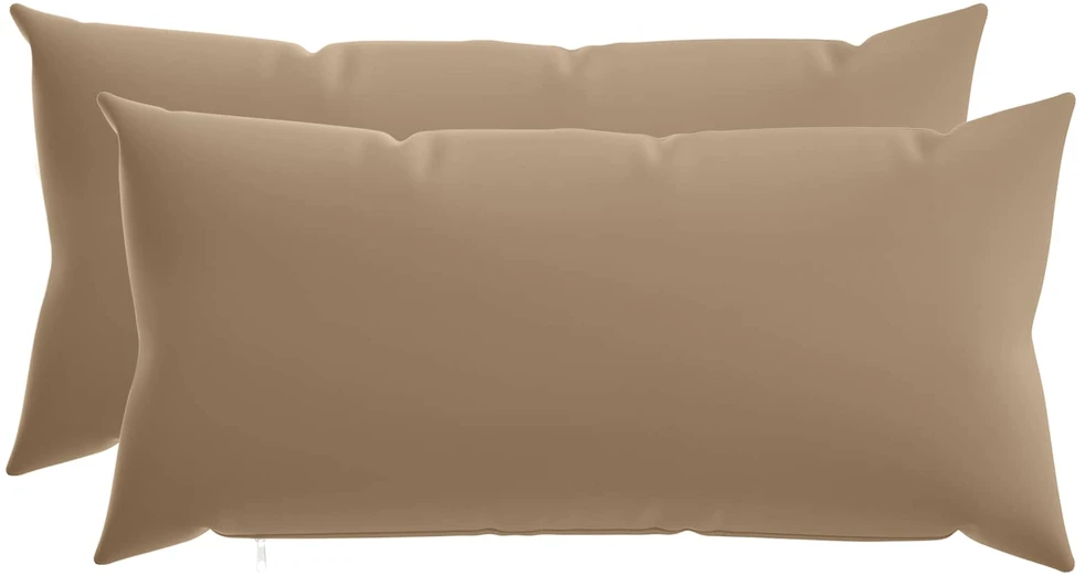 Pagalvėlės užvalkalas 2 vnt. HEERLEN Taupe 40 x 80 cm