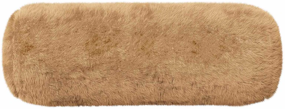 Pagalvėlės užvalkalas 2 vnt. HEERLEN Taupe Ø 15 x 40 cm