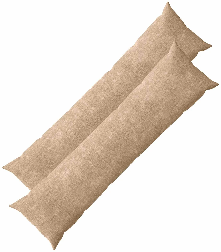 Pagalvėlės užvalkalas 2 vnt. HEERLEN Taupe 40 x 145 cm