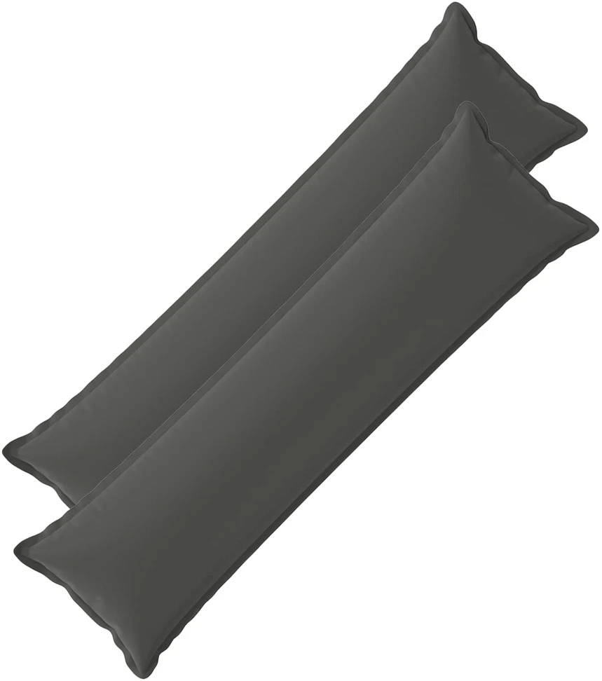 Pagalvėlės užvalkalas 2 vnt. HOUTEN Antracito 40 x 145 cm