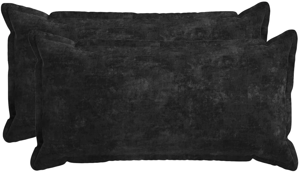 Pagalvėlės užvalkalas 2 vnt. HOUTEN Antracito 40 x 70 cm