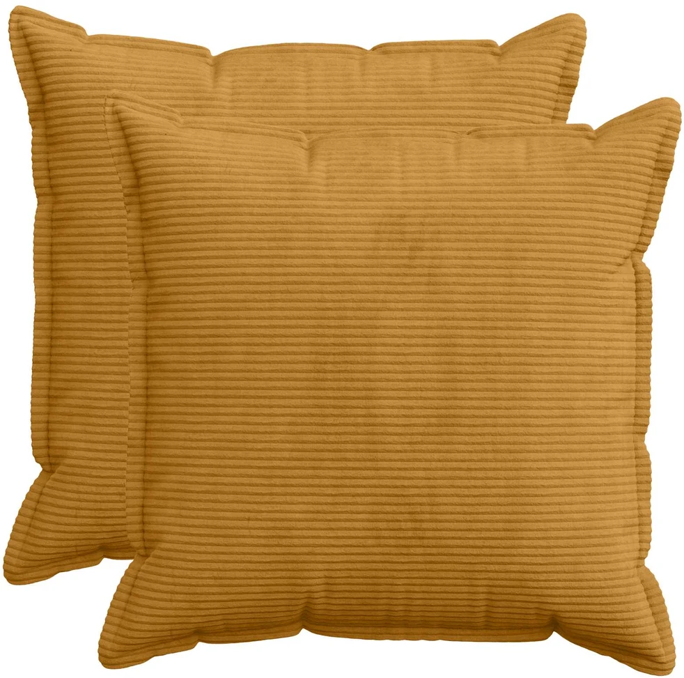 Pagalvėlės užvalkalas 2 vnt. HOUTEN Geltona 65 x 65 cm