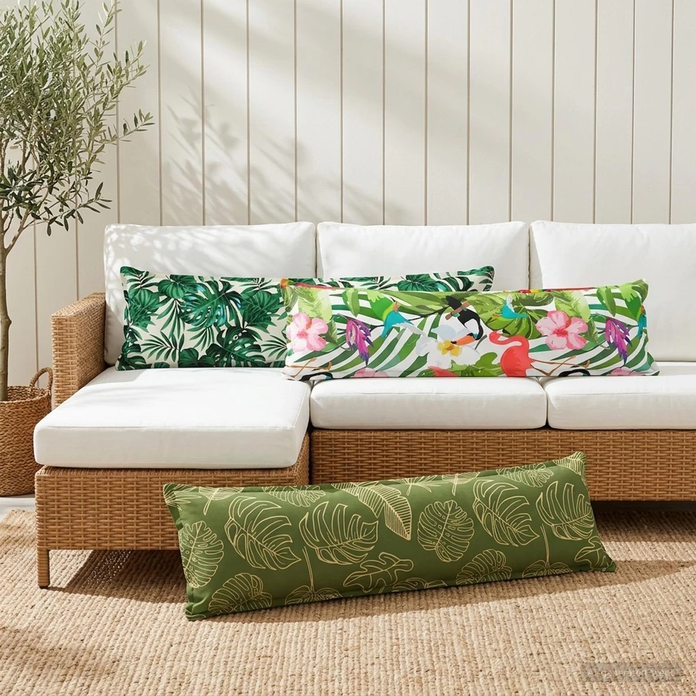 Pagalvėlės užvalkalas 2 vnt. HOUTEN Įvairiaspalvis 40 x 145 cm