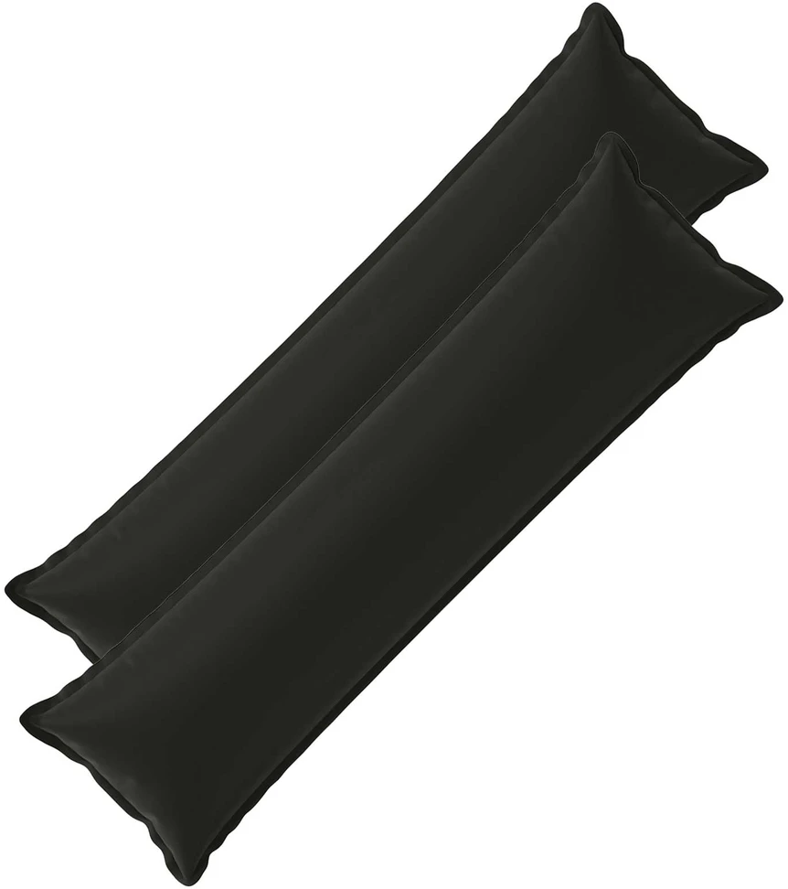 Pagalvėlės užvalkalas 2 vnt. HOUTEN Juoda 40 x 145 cm