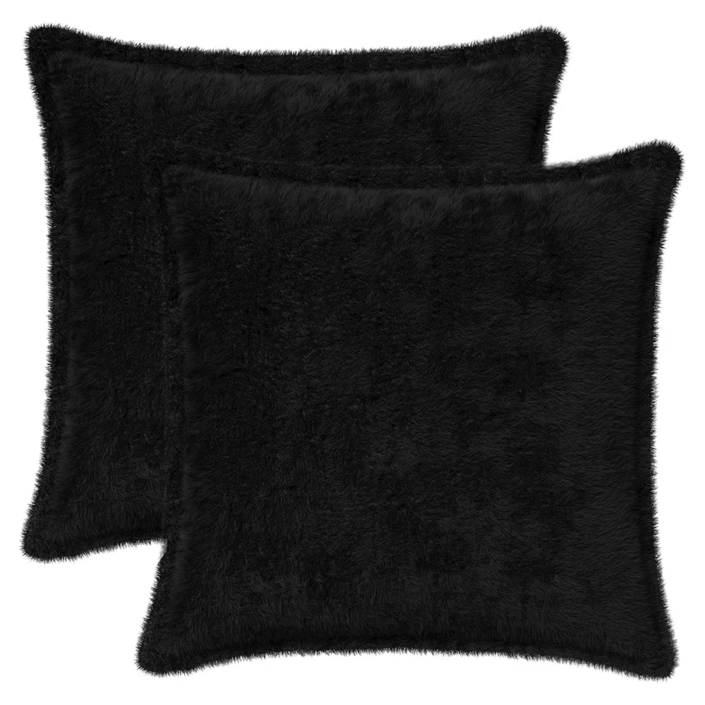 Pagalvėlės užvalkalas 2 vnt. HOUTEN Juoda 50 x 50 cm