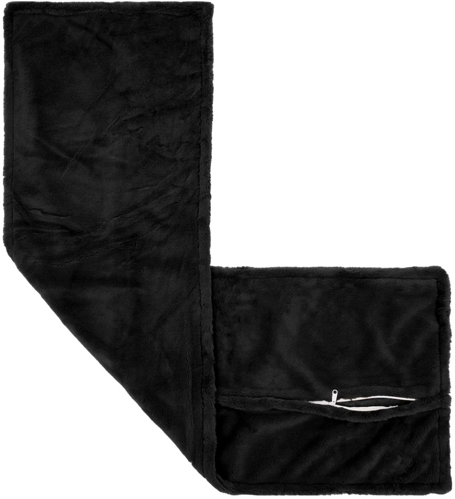 Pagalvėlės užvalkalas 2 vnt. HOUTEN Juoda 40 x 145 cm