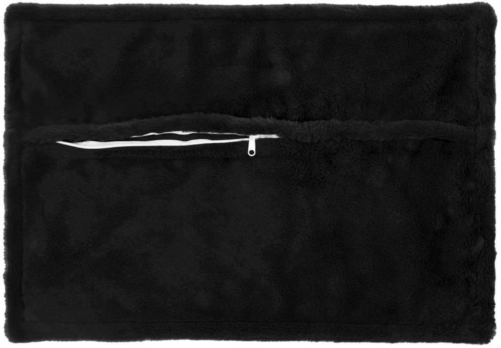 Pagalvėlės užvalkalas 2 vnt. HOUTEN Juoda 50 x 75 cm