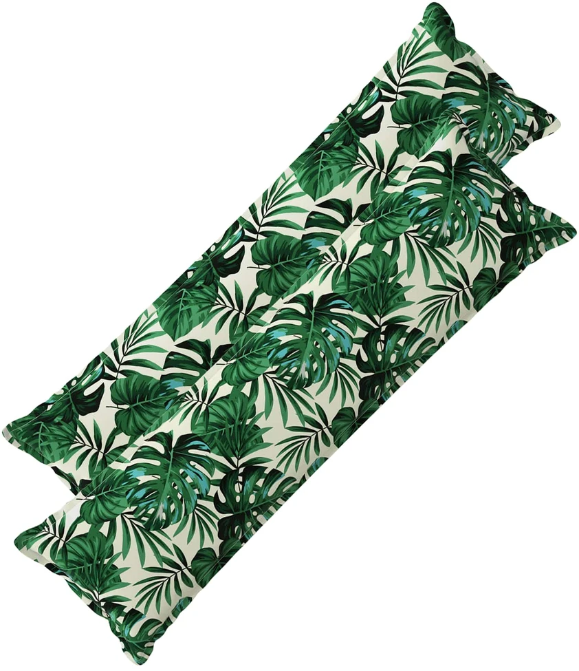 Pagalvėlės užvalkalas 2 vnt. HOUTEN Lapų raštas 40 x 145 cm