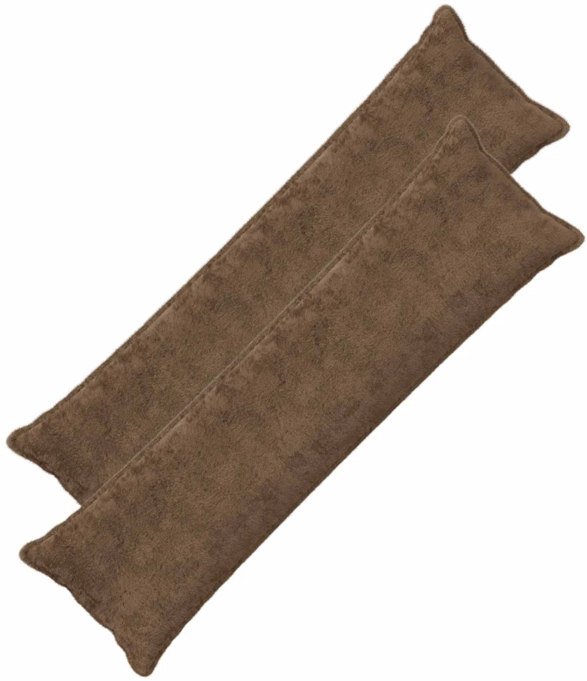 Pagalvėlės užvalkalas 2 vnt. HOUTEN Šviesiai rudas 40 x 145 cm