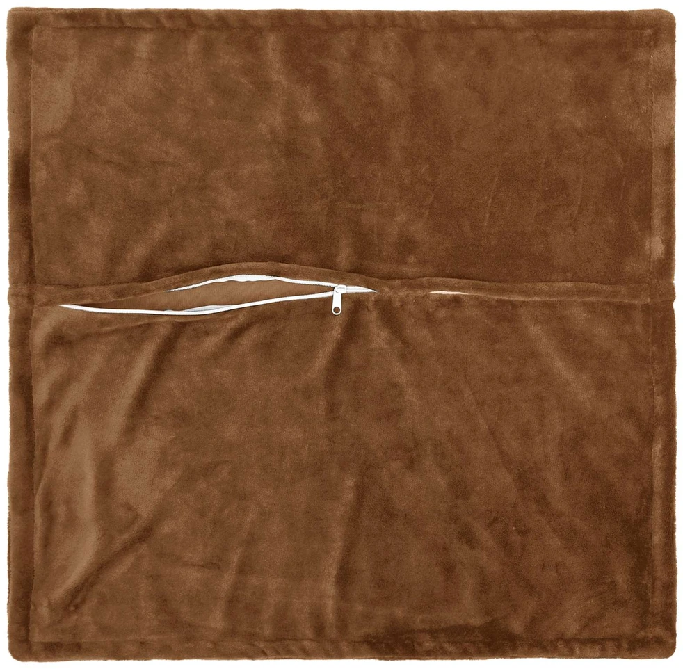 Pagalvėlės užvalkalas 2 vnt. HOUTEN Šviesiai rudas 65 x 65 cm