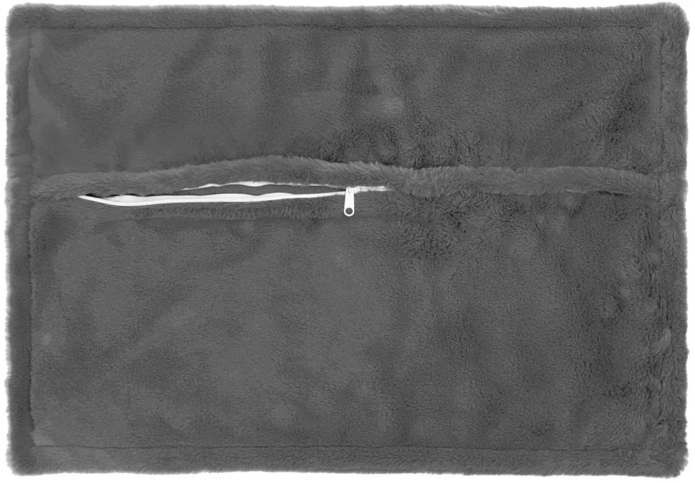 Pagalvėlės užvalkalas 2 vnt. HOUTEN Tamsiai pilka 50 x 70 cm