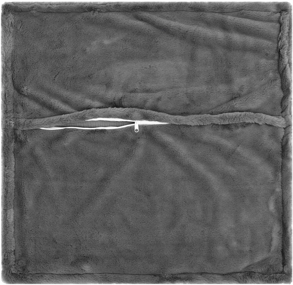Pagalvėlės užvalkalas 2 vnt. HOUTEN Tamsiai pilka 35 x 35 cm