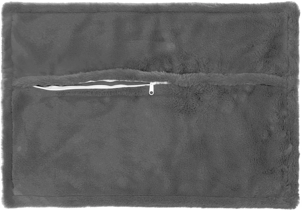 Pagalvėlės užvalkalas 2 vnt. HOUTEN Tamsiai pilka 50 x 70 cm