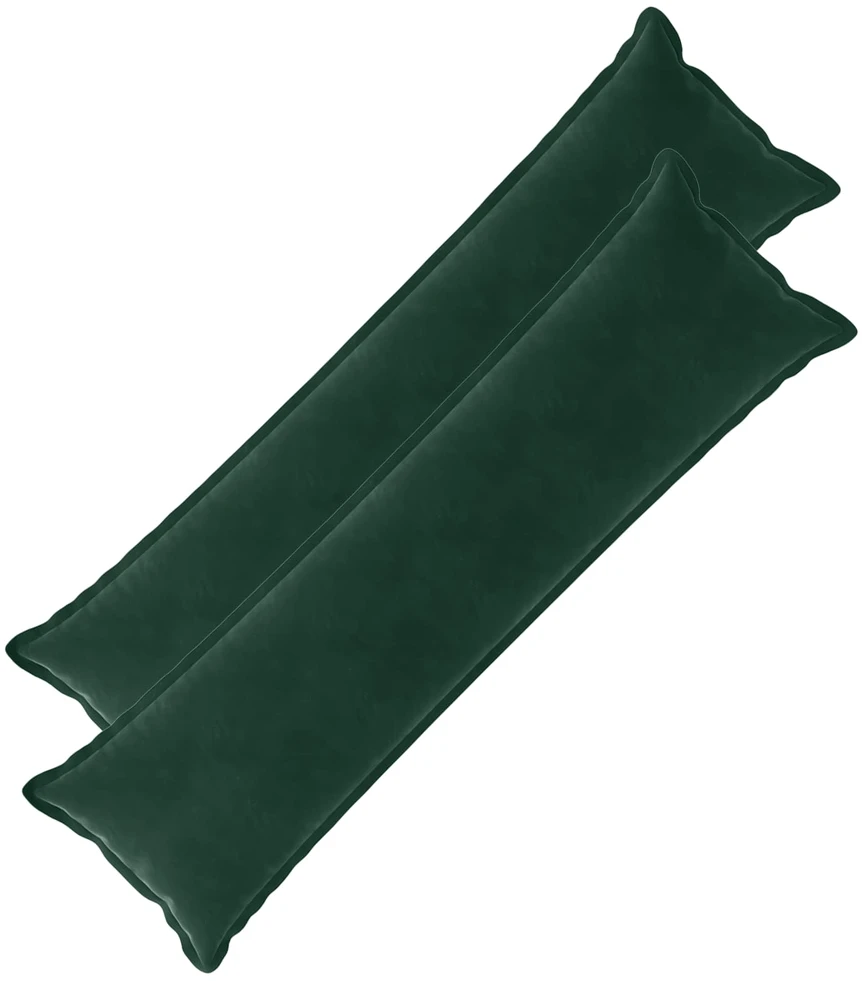 Pagalvėlės užvalkalas 2 vnt. HOUTEN Tamsiai žalia 40 x 145 cm