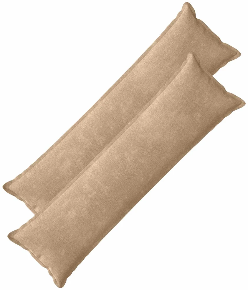 Pagalvėlės užvalkalas 2 vnt. HOUTEN Taupe 40 x 145 cm
