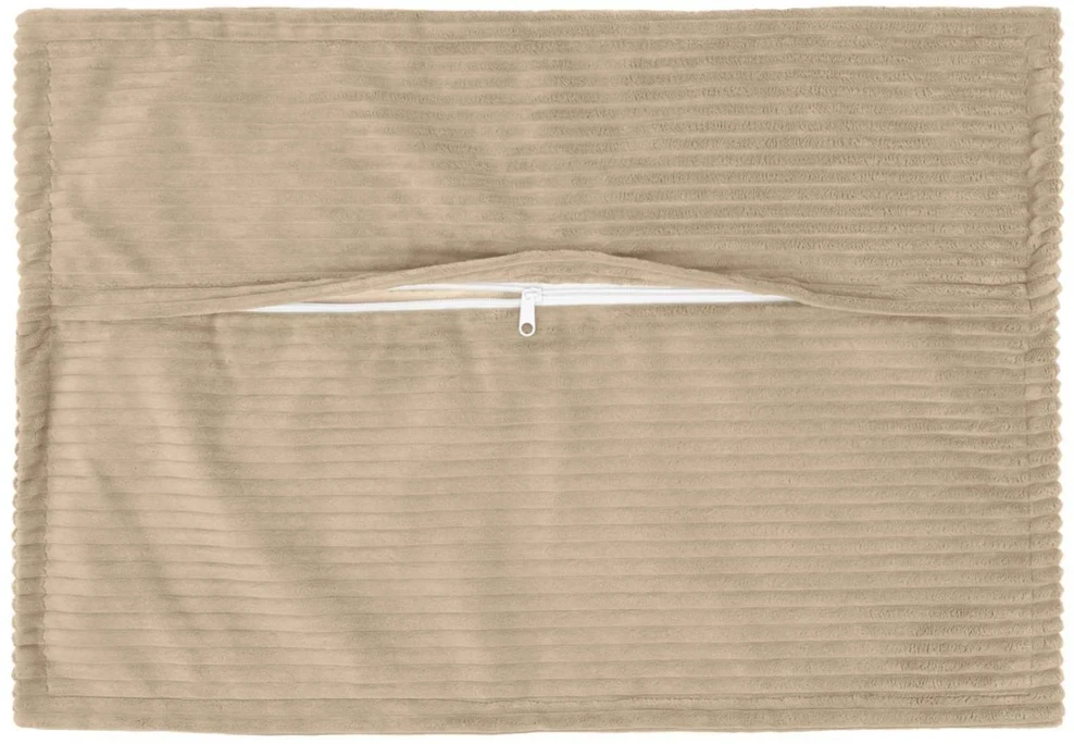 Pagalvėlės užvalkalas 2 vnt. HOUTEN Taupe 50 x 70 cm mančester