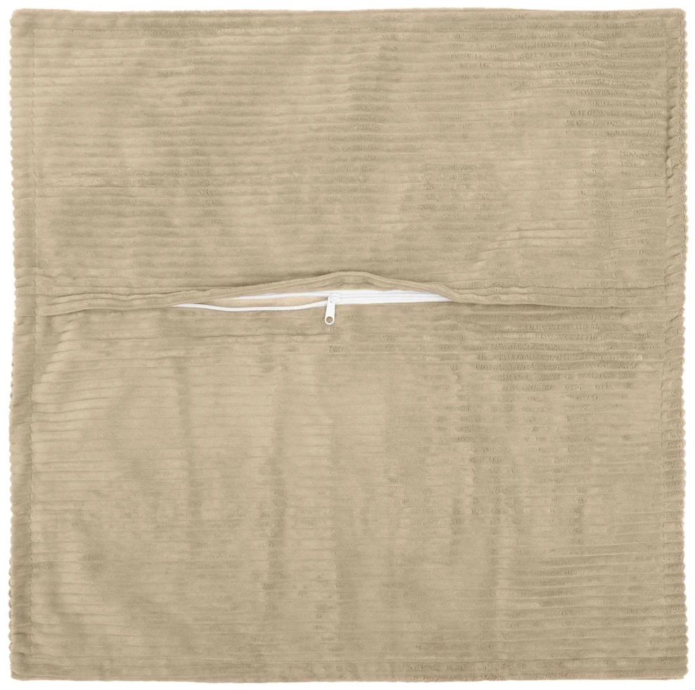 Pagalvėlės užvalkalas 2 vnt. HOUTEN Taupe 65 x 65 cm mančester