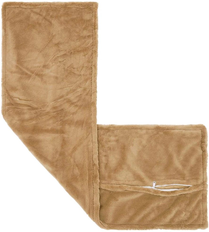 Pagalvėlės užvalkalas 2 vnt. HOUTEN Taupe 40 x 145 cm