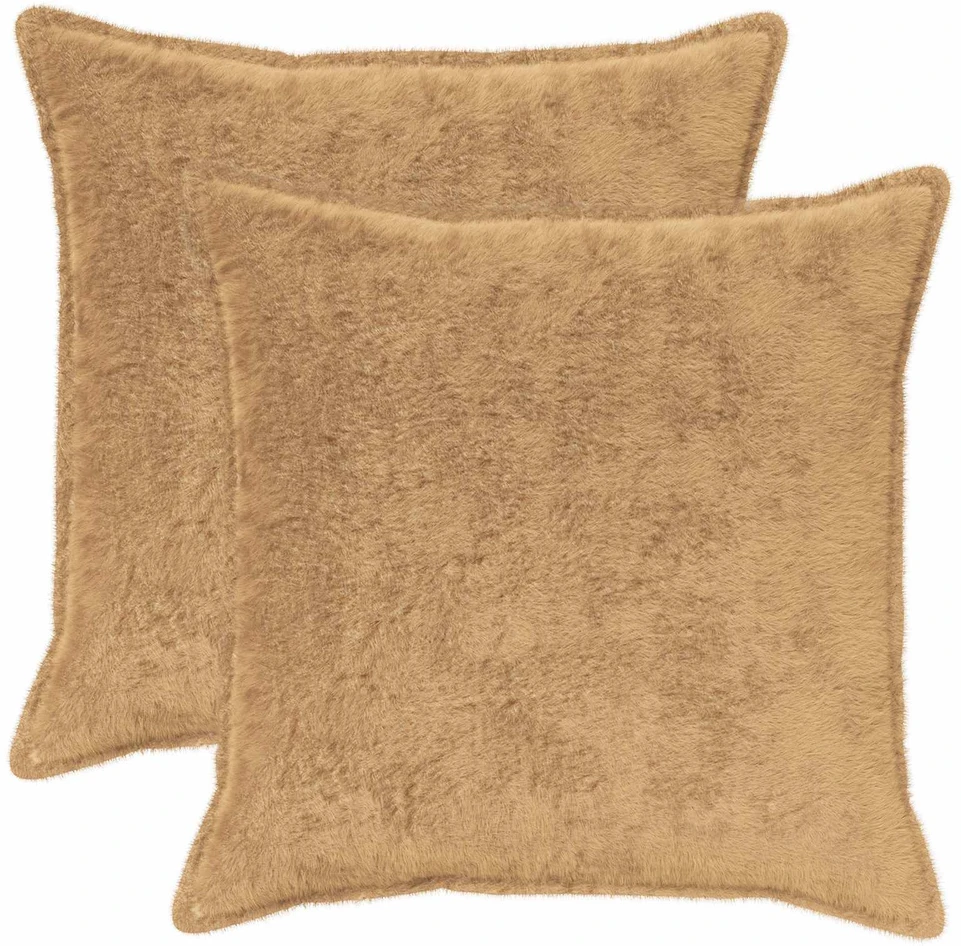 Pagalvėlės užvalkalas 2 vnt. HOUTEN Taupe 80 x 80 cm