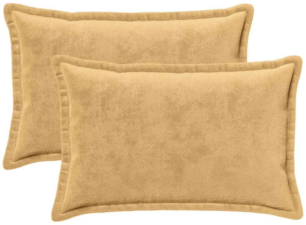 Pagalvėlės užvalkalas 2 vnt. HOUTEN Taupe 50 x 75 cm Flanelė