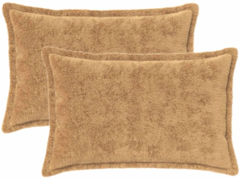 Pagalvėlės užvalkalas 2 vnt. HOUTEN Taupe 30 x 50 cm