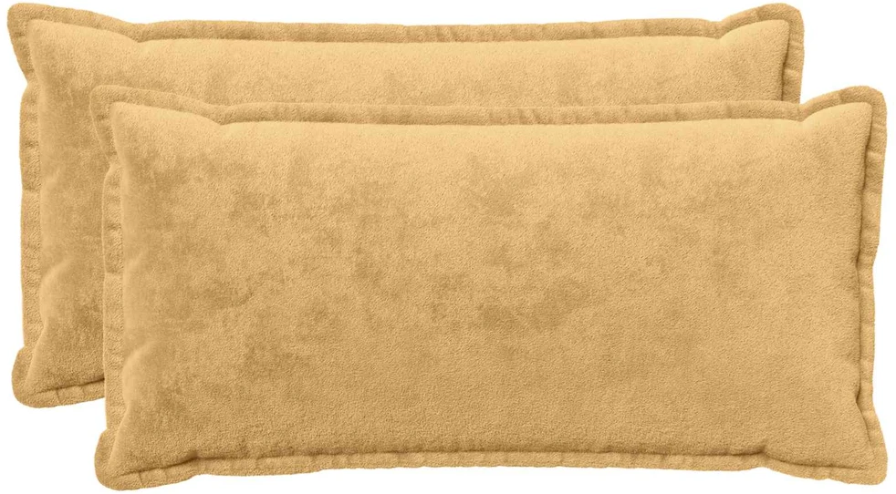 Pagalvėlės užvalkalas 2 vnt. HOUTEN Taupe 40 x 80 cm Flanelė