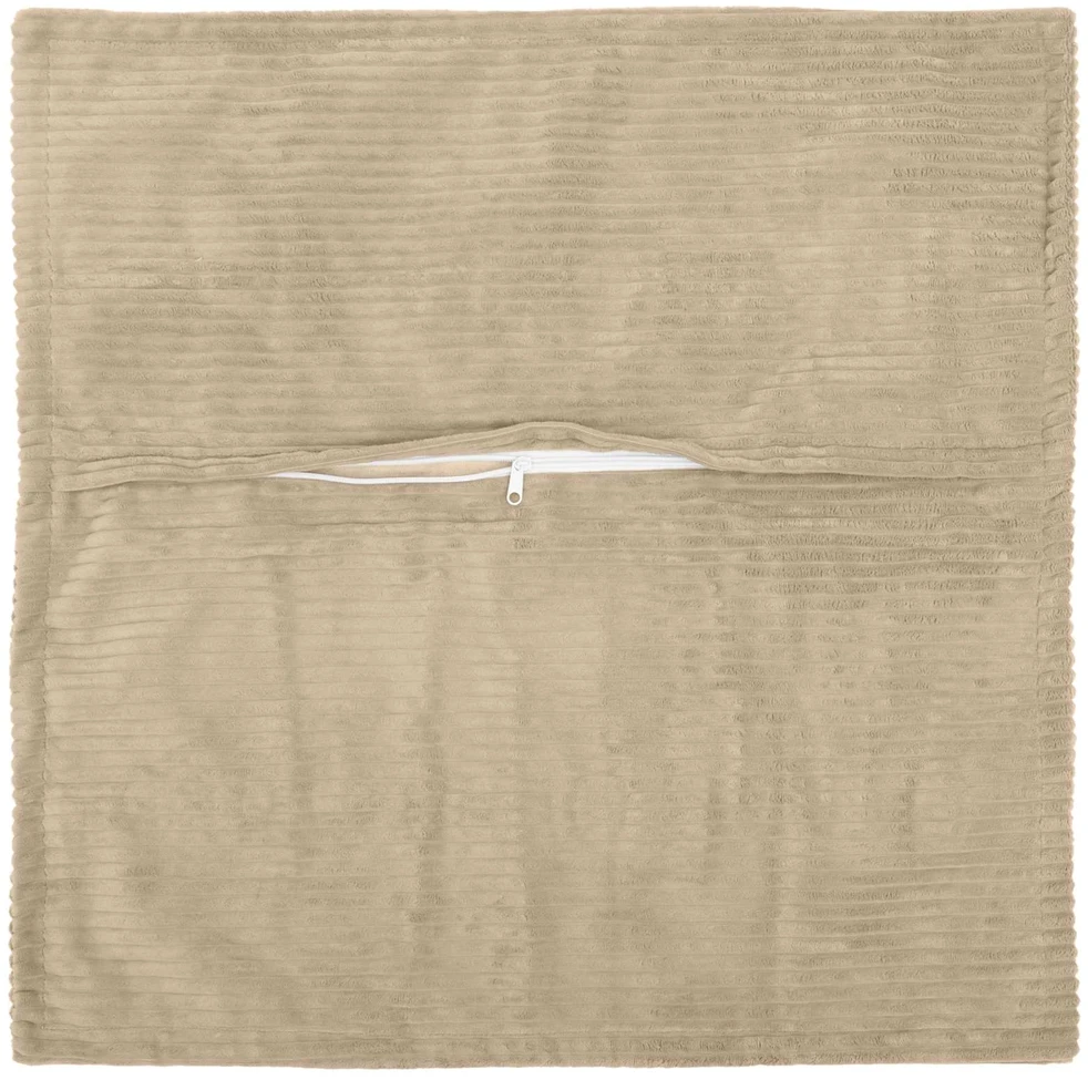 Pagalvėlės užvalkalas 2 vnt. HOUTEN Taupe 65 x 65 cm mančester