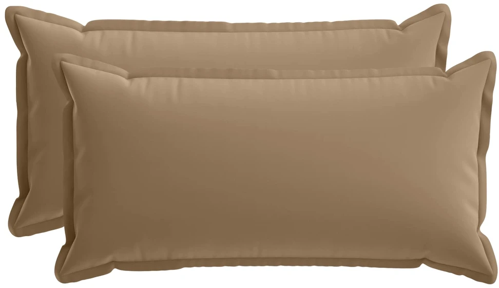 Pagalvėlės užvalkalas 2 vnt. HOUTEN Taupe 40 x 80 cm