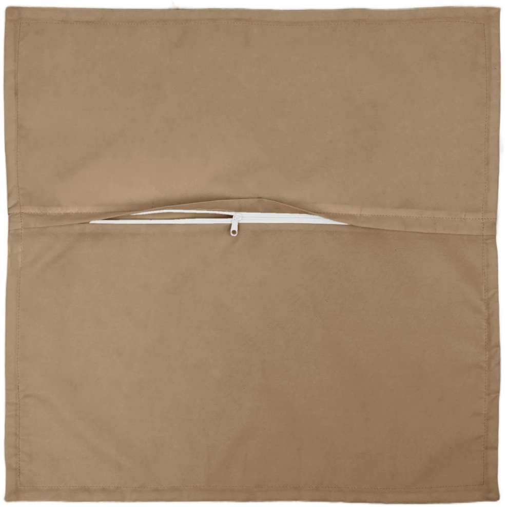 Pagalvėlės užvalkalas 2 vnt. HOUTEN Taupe 80 x 80 cm
