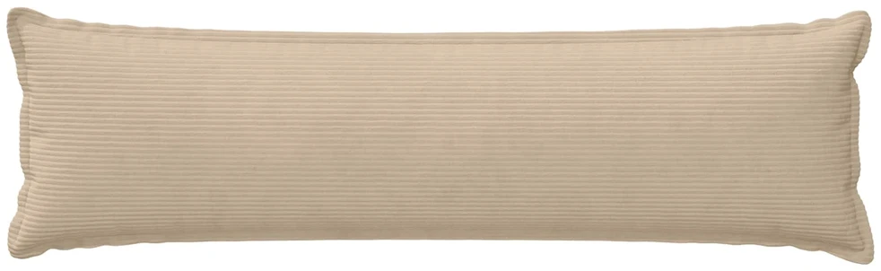Pagalvėlės užvalkalas 2 vnt. HOUTEN Taupe 40 x 145 cm mančester