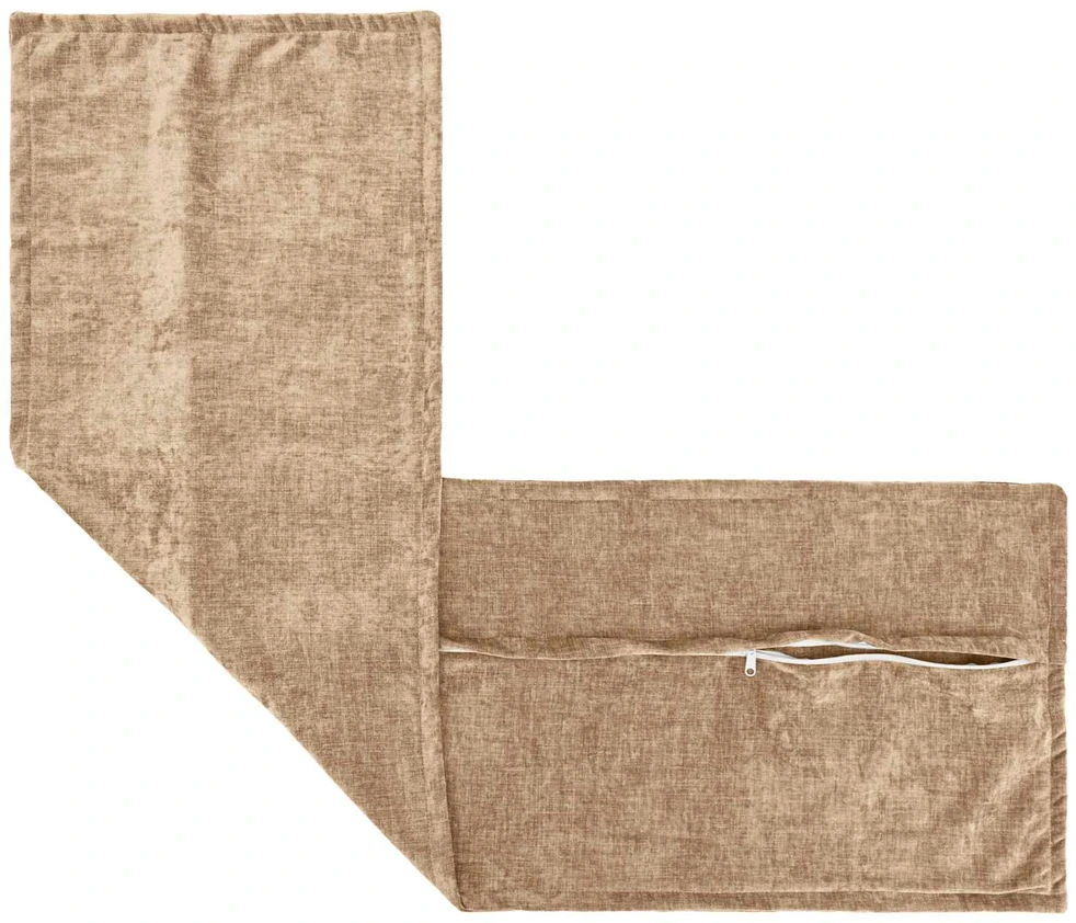 Pagalvėlės užvalkalas 2 vnt. HOUTEN Taupe 40 x 145 cm