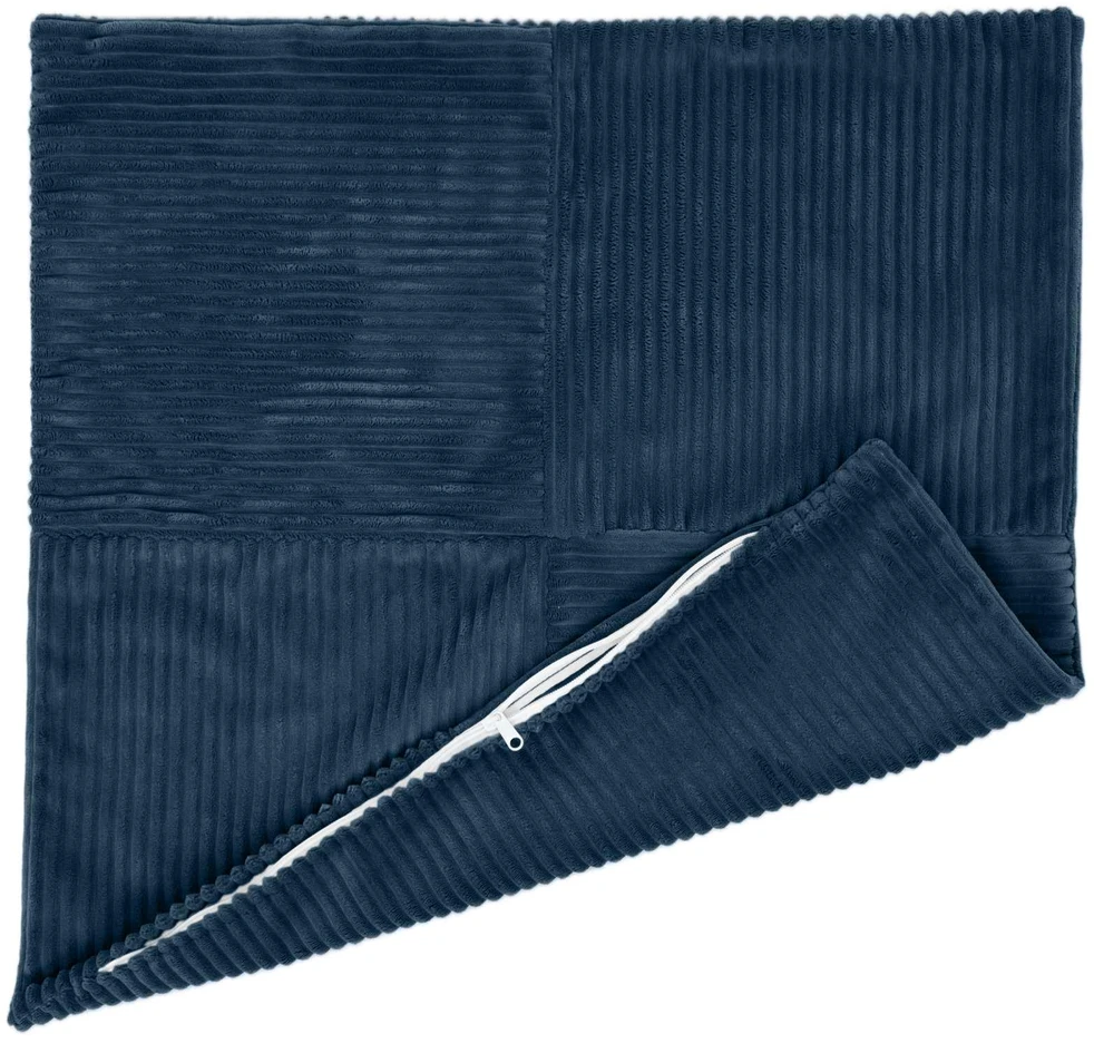Pagalvėlės užvalkalas 6 pcs ALMELO Jūrinė mėlyna 80 x 80 cm