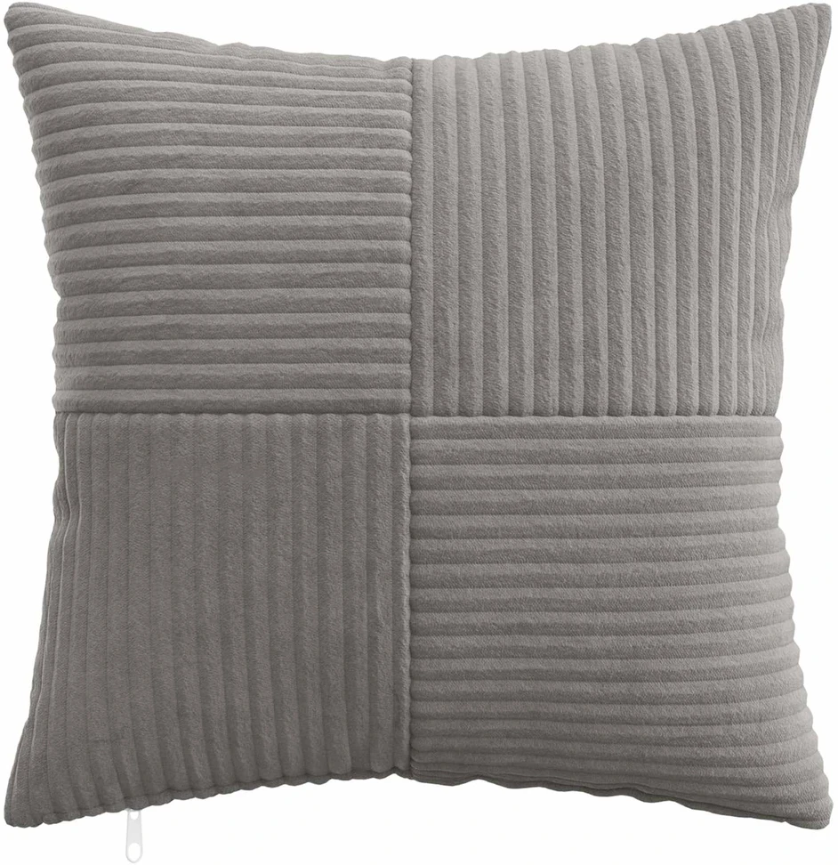 Pagalvėlės užvalkalas 6 pcs ALMELO Šviesiai pilka 45 x 45 cm