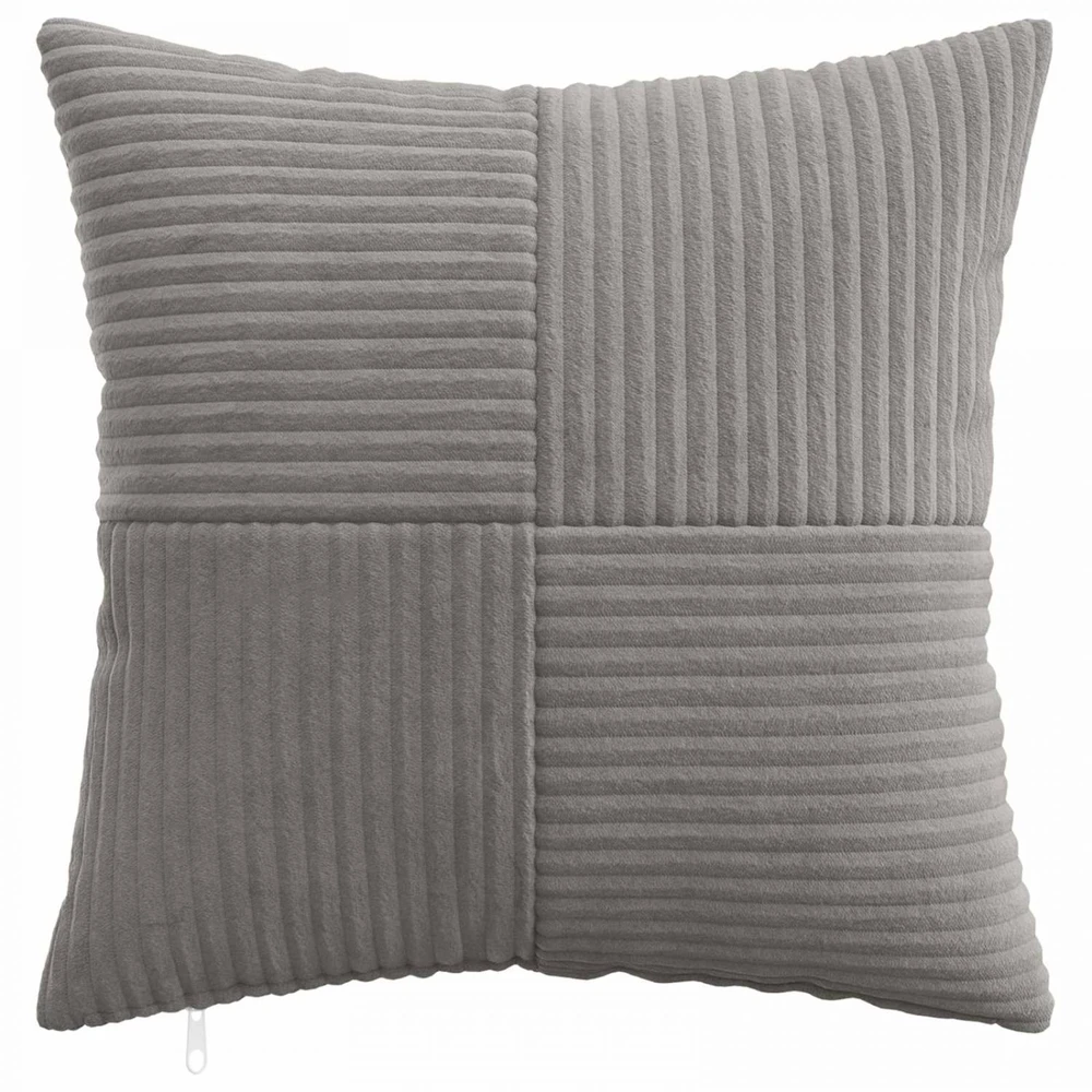 Pagalvėlės užvalkalas 6 pcs ALMELO Šviesiai pilka 45 x 45 cm