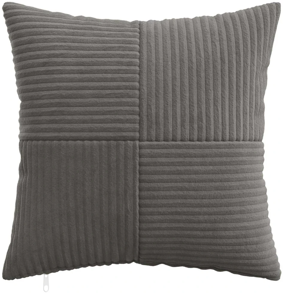 Pagalvėlės užvalkalas 6 pcs ALMELO Tamsiai pilka 45 x 45 cm