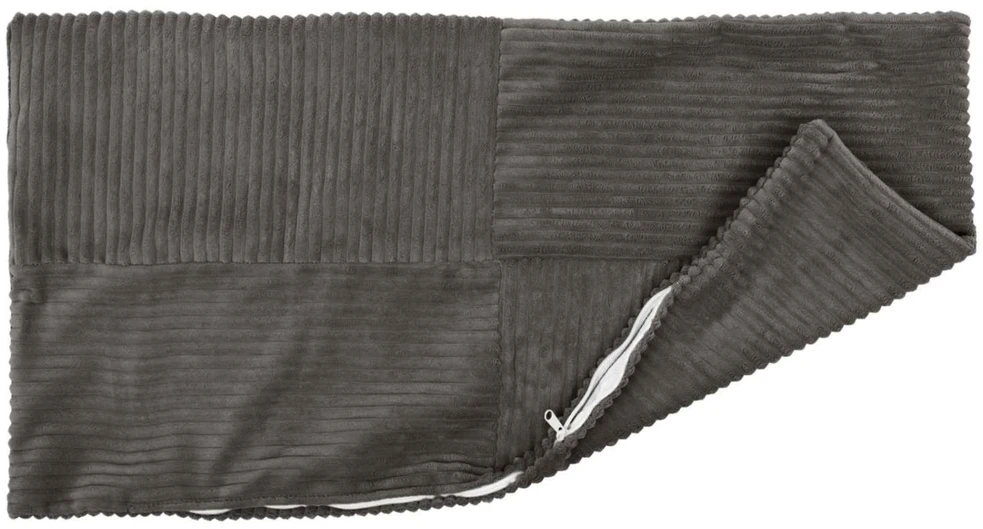 Pagalvėlės užvalkalas 6 pcs ALMELO Tamsiai pilka 30 x 50 cm