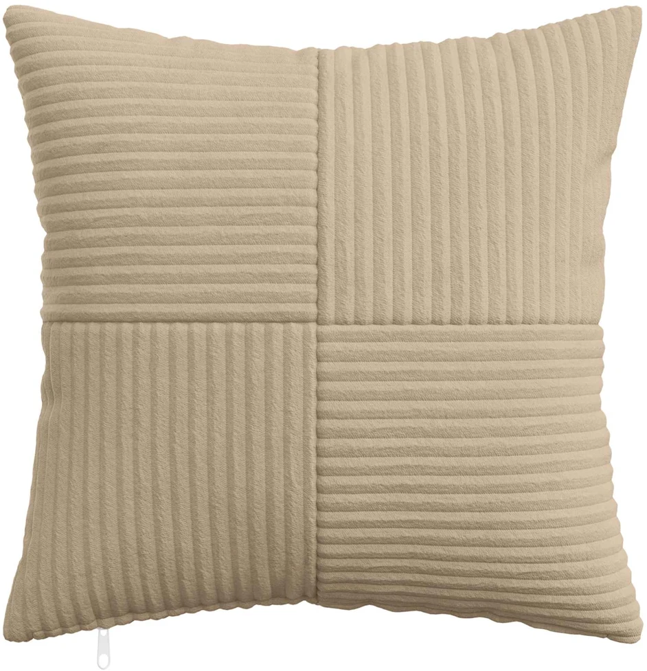 Pagalvėlės užvalkalas 6 pcs ALMELO Taupe 40 x 40 cm mančester