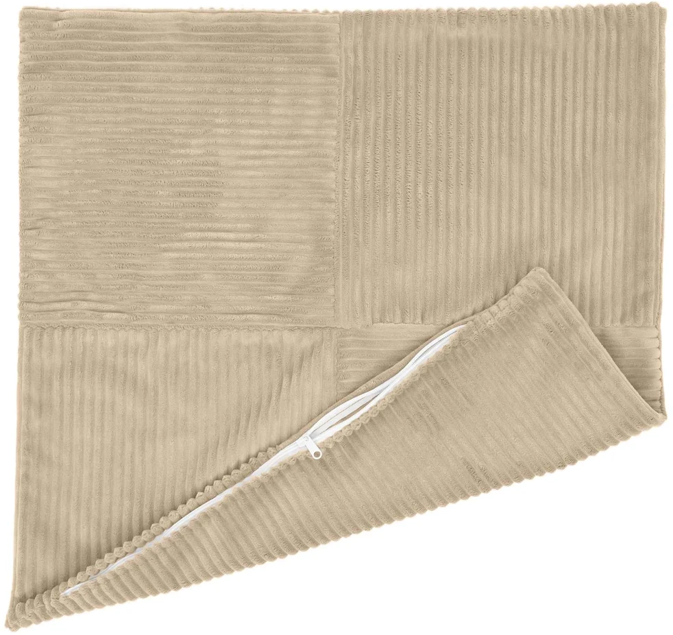 Pagalvėlės užvalkalas 6 pcs ALMELO Taupe 40 x 40 cm mančester