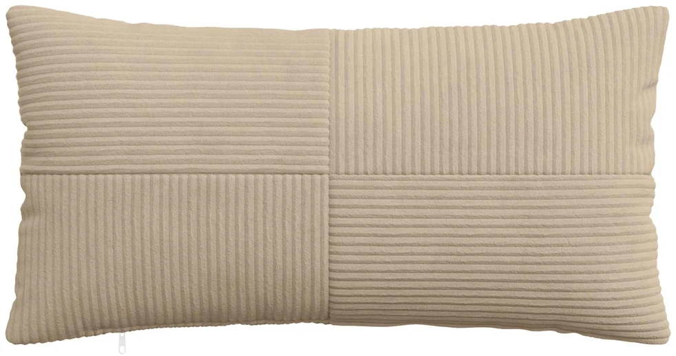 Pagalvėlės užvalkalas 6 pcs ALMELO Taupe 40 x 80 cm mančester