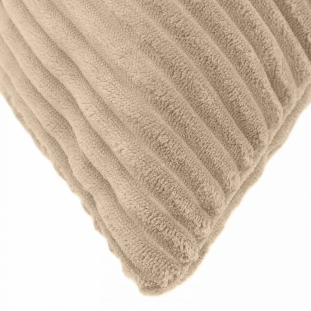 Pagalvėlės užvalkalas 6 pcs ALMELO Taupe 40 x 80 cm mančester