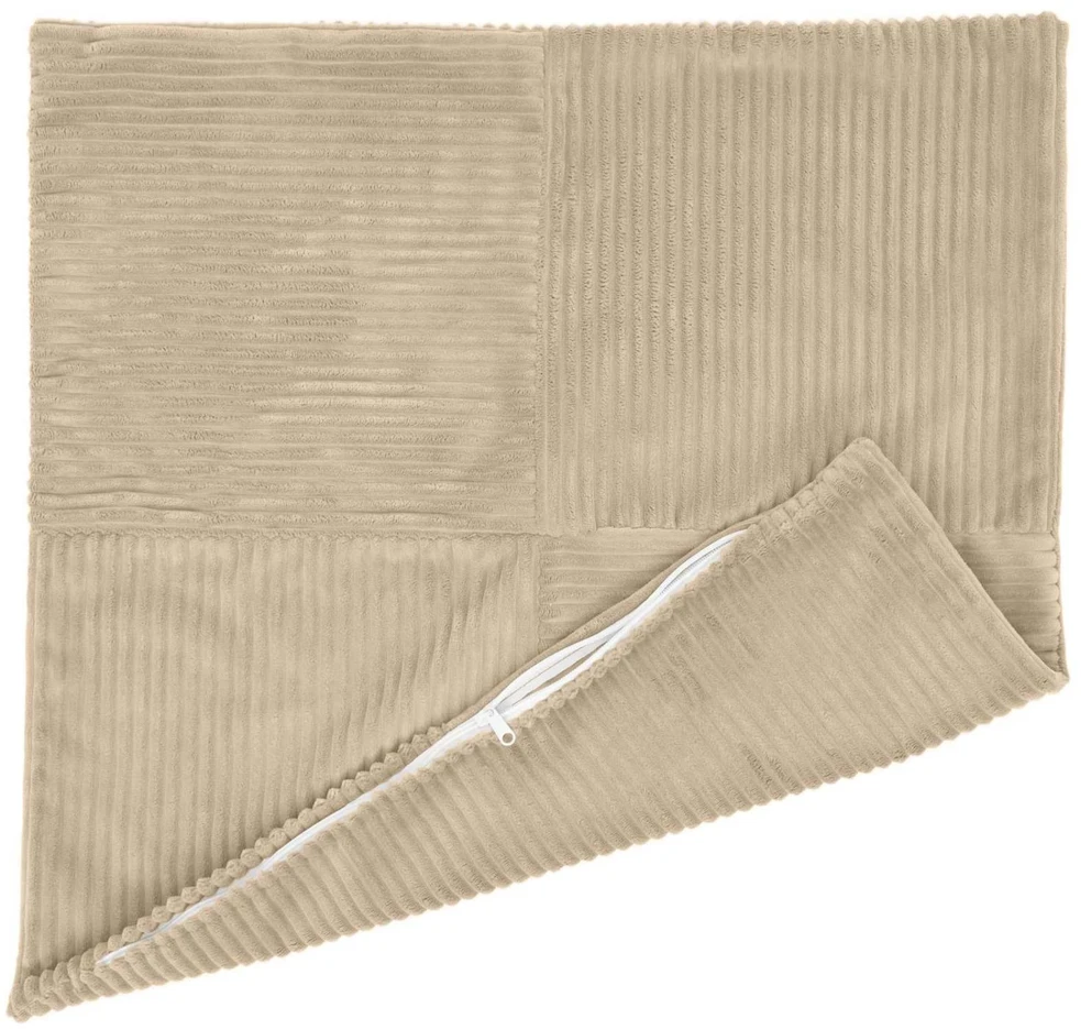 Pagalvėlės užvalkalas 6 pcs ALMELO Taupe 40 x 40 cm mančester