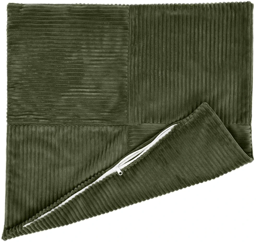 Pagalvėlės užvalkalas 6 pcs ALMELO Žalia 45 x 45 cm mančester